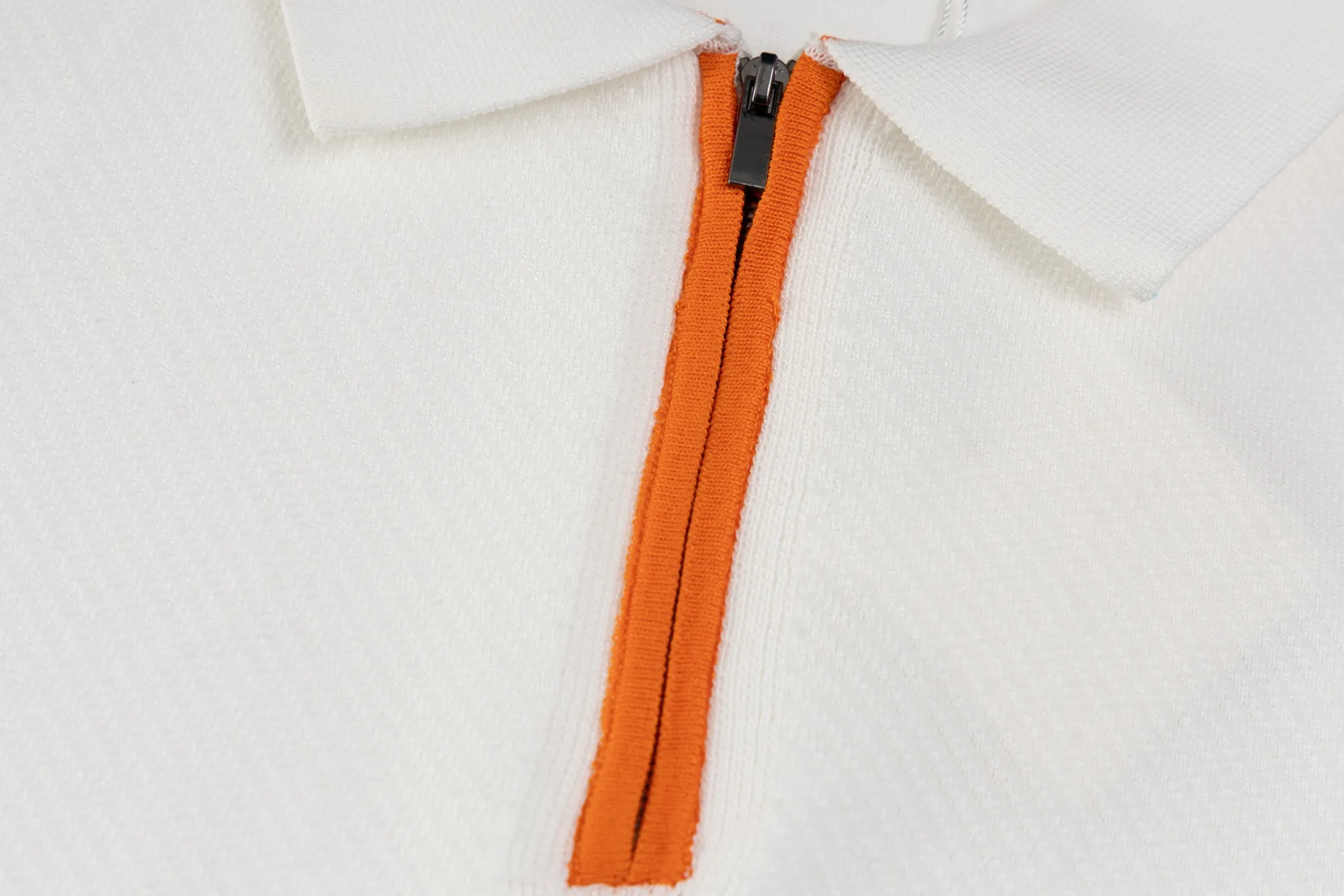 HERMES polo ， Retro Same Style T Versatile : White Size：M-3XL